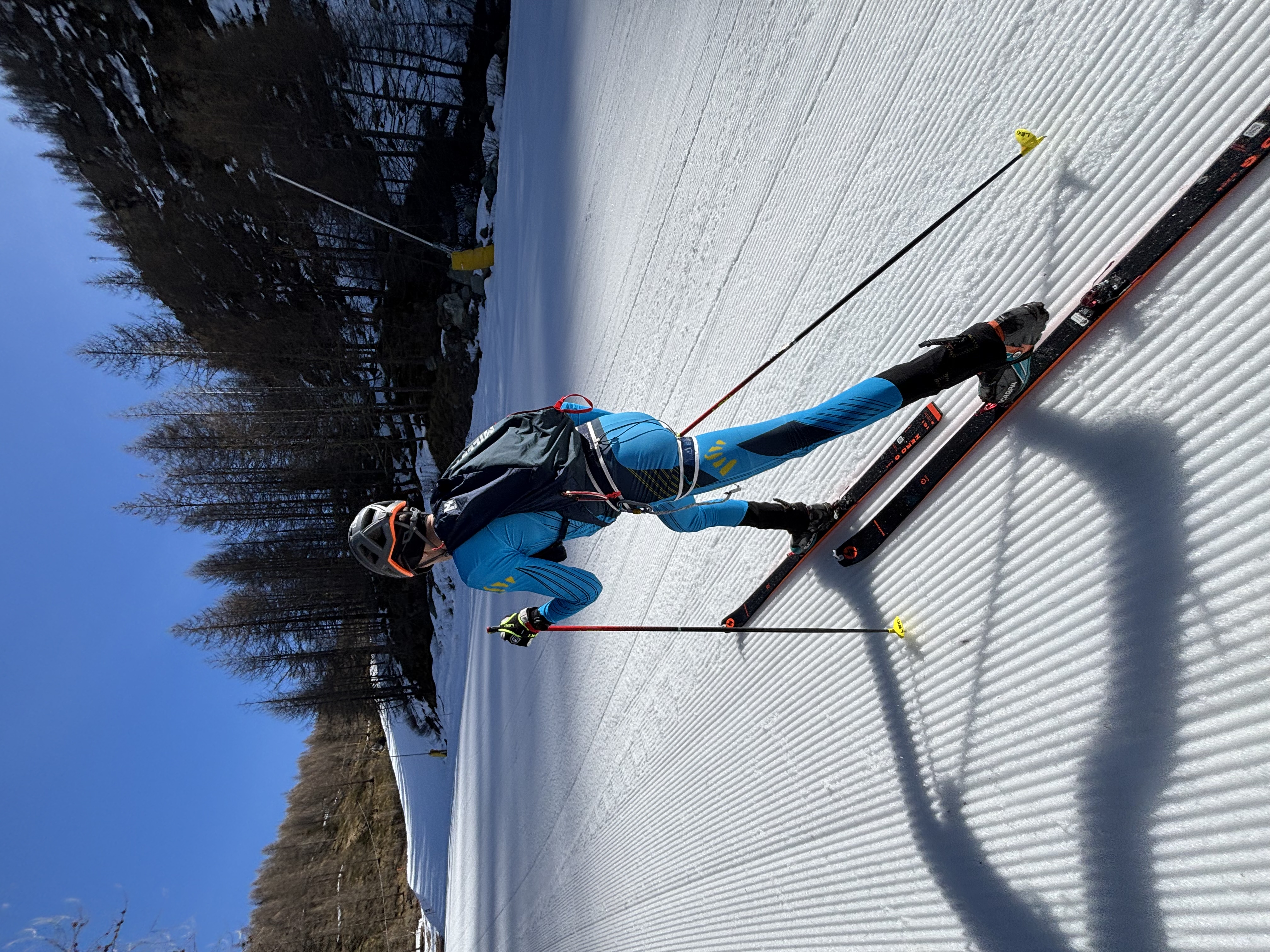 Skis on Piste